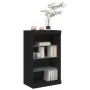Aparador con luces LED negro 60,5x37x100 cm by , Sideboards - Ref: Foro24-836708, Price: 75,55 €, Discount: %