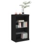 Schwarzer Schrank mit LED-Lichtern 60,5x37x100 cm von , Sideboards - Ref: Foro24-836708, Preis: 74,34 €, Rabatt: %