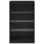 Aparador con luces LED negro 60,5x37x100 cm by , Sideboards - Ref: Foro24-836708, Price: 75,55 €, Discount: %