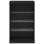 Schwarzer Schrank mit LED-Lichtern 60,5x37x100 cm von , Sideboards - Ref: Foro24-836708, Preis: 74,34 €, Rabatt: %