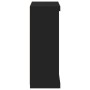 Aparador con luces LED negro 60,5x37x100 cm by , Sideboards - Ref: Foro24-836708, Price: 74,34 €, Discount: %