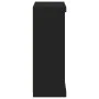 Aparador con luces LED negro 60,5x37x100 cm by , Sideboards - Ref: Foro24-836708, Price: 75,55 €, Discount: %