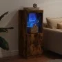 Sideboard mit LED-Lichtern in rauchiger Eiche 41x37x100 cm von , Sideboards - Ref: Foro24-836690, Preis: 70,23 €, Rabatt: %