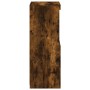 Aparador con luces LED roble ahumado 41x37x100 cm by , Sideboards - Ref: Foro24-836690, Price: 71,29 €, Discount: %