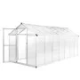 Aluminiumgewächshaus 421x190x195 cm 15,6 m³ von vidaXL, Gewächshäuser - Ref: Foro24-45217, Preis: 820,84 €, Rabatt: %
