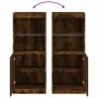 Sideboard mit LED-Lichtern in rauchiger Eiche 41x37x100 cm von , Sideboards - Ref: Foro24-836690, Preis: 70,23 €, Rabatt: %