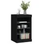 Aparador con luces LED negro 41x37x67 cm by , Sideboards - Ref: Foro24-836722, Price: 71,86 €, Discount: %