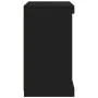 Aparador con luces LED negro 41x37x67 cm by , Sideboards - Ref: Foro24-836722, Price: 71,86 €, Discount: %