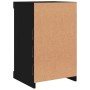 Schwarzer Schrank mit LED-Lichtern 41x37x67 cm von , Sideboards - Ref: Foro24-836722, Preis: 70,48 €, Rabatt: %