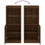 Sideboard mit LED-Lichtern, Eiche braun, 41x37x100 cm. von , Sideboards - Ref: Foro24-836692, Preis: 72,58 €, Rabatt: %