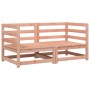 Sofás esquineros jardín 2 uds madera maciza Douglas 70x70x67cm by , Modular outdoor sofas - Ref: Foro24-837912, Price: 125,26...