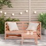 Sofás esquineros jardín 2 uds madera maciza Douglas 70x70x67cm by , Modular outdoor sofas - Ref: Foro24-837912, Price: 125,26...
