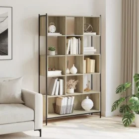 Estantería madera de ingeniería roble Sonoma 102x28x172 cm by , Bookcases and shelves - Ref: Foro24-3213658, Price: 135,67 €,...