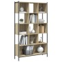 Estantería madera de ingeniería roble Sonoma 102x28x172 cm by , Bookcases and shelves - Ref: Foro24-3213658, Price: 137,54 €,...