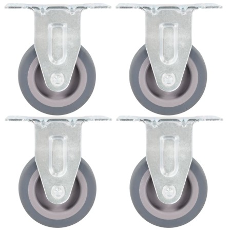 Feste Räder 4 Einheiten 50 mm von vidaXL, Materialhandhabung - Ref: Foro24-143416, Preis: 16,92 €, Rabatt: %