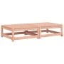 Gartenhocker mit Kissen, 2 Stück, aus Douglasienholz. von , Modulare Sofas für den Außenbereich - Ref: Foro24-838107, Preis: ...