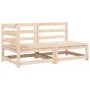 Zweisitzer-Gartensofa mit massivem Kiefernholz und Kissen. von , Modulare Sofas für den Außenbereich - Ref: Foro24-838118, Pr...