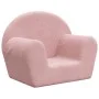 Sofá para niños felpa suave rosa by , Baby and Toddler Furniture - Ref: Foro24-356985, Price: 49,20 €, Discount: %