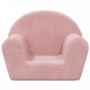 Kinder-Sofa aus weichem rosa Plüsch von , Baby- und Kleinkindmöbel - Ref: Foro24-356985, Preis: 47,98 €, Rabatt: %