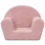 Sofá para niños felpa suave rosa by , Baby and Toddler Furniture - Ref: Foro24-356985, Price: 49,20 €, Discount: %