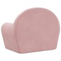 Kinder-Sofa aus weichem rosa Plüsch von , Baby- und Kleinkindmöbel - Ref: Foro24-356985, Preis: 47,98 €, Rabatt: %