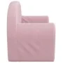 Sofá para niños de 2 plazas felpa suave rosa by , Baby and Toddler Furniture - Ref: Foro24-356991, Price: 45,93 €, Discount: %