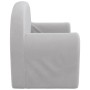 Sofá para niños de 2 plazas felpa suave gris claro by , Baby and Toddler Furniture - Ref: Foro24-356987, Price: 45,88 €, Disc...