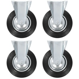 Fixed wheels 4 units 200 mm by vidaXL, Material handling - Ref: Foro24-143453, Price: 52,65 €, Discount: %