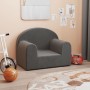 Kinder-Sofa aus weichem anthrazitgrauem Plüsch von , Baby- und Kleinkindmöbel - Ref: Foro24-357006, Preis: 40,83 €, Rabatt: %