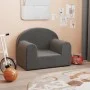 Sofá para niños felpa suave gris antracita by , Baby and Toddler Furniture - Ref: Foro24-357006, Price: 41,72 €, Discount: %