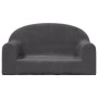 Zweiplätziges Kinder-Sofa aus weichem anthrazitgrauem Plüsch. von , Baby- und Kleinkindmöbel - Ref: Foro24-357012, Preis: 48,...