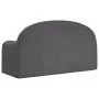 Sofá para niños de 2 plazas felpa suave gris antracita by , Baby and Toddler Furniture - Ref: Foro24-357012, Price: 49,57 €, ...