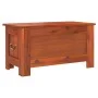 Baúl de almacenamiento con tapa madera maciza de acacia marrón by , Storage trunks - Ref: Foro24-364914, Price: 71,17 €, Disc...