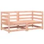 Sofá de esquina de jardín y cojines 2 uds madera maciza Douglas by , Modular outdoor sofas - Ref: Foro24-838075, Price: 158,1...