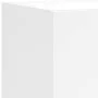 Muebles de TV de pared con LED 6 pzas madera ingeniería blanco by , TV Furniture - Ref: Foro24-3216811, Price: 176,39 €, Disc...