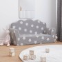 Sofá de niños de 2 plazas felpa suave gris claro con estrellas by , Baby and Toddler Furniture - Ref: Foro24-357046, Price: 4...