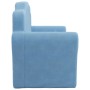 Zweiplätziges Kinder-Sofa aus weichem blauen Plüsch von , Baby- und Kleinkindmöbel - Ref: Foro24-357050, Preis: 55,74 €, Raba...