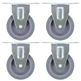 Feste Räder 4 Einheiten 75 mm von vidaXL, Materialhandhabung - Ref: Foro24-143419, Preis: 19,24 €, Rabatt: %