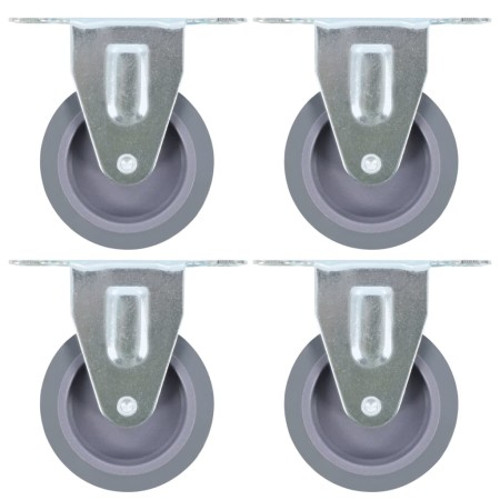 Feste Räder 4 Einheiten 75 mm von vidaXL, Materialhandhabung - Ref: Foro24-143419, Preis: 19,24 €, Rabatt: %