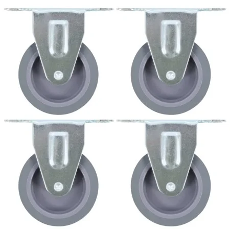 Fixed wheels 4 units 75 mm by vidaXL, Material handling - Ref: Foro24-143419, Price: 20,00 €, Discount: %