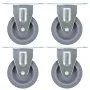 Fixed wheels 4 units 75 mm by vidaXL, Material handling - Ref: Foro24-143419, Price: 20,00 €, Discount: %