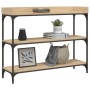 Mesa consola con estantes roble Sonoma 100x30x80 cm by , Side tables - Ref: Foro24-837808, Price: 57,12 €, Discount: %