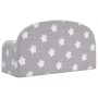 Sofá de niños de 2 plazas felpa suave gris claro con estrellas by , Baby and Toddler Furniture - Ref: Foro24-357010, Price: 4...