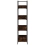 Librería 4 estantes madera ingeniería roble humo 100x33x145,5cm by , Bookcases and shelves - Ref: Foro24-837694, Price: 61,53...