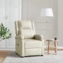 Sillón de masaje de cuero sintético crema de , Sillones de masaje eléctricos - Ref: Foro24-344182, Precio: 233,83 €, Descuent...