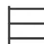 Bed frame with black metal headboard 135x190 cm by , Beds and slatted bases - Ref: Foro24-355364, Price: 84,70 €, Discount: %