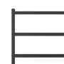 Bed frame with headboard and black metal footboard 107x203cm by , Beds and slatted bases - Ref: Foro24-355379, Price: 74,75 €...