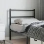 Cabecero de metal negro 90 cm de , Cabeceros y pies de cama - Ref: Foro24-355393, Precio: 21,13 €, Descuento: %