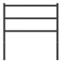 Kopfteil aus schwarzem Metall, 90 cm von , Kopf- und Fußteile - Ref: Foro24-355393, Preis: 21,44 €, Rabatt: %
