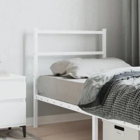 White metal headboard 80 cm by , Headboards and footboards - Ref: Foro24-355441, Price: 21,53 €, Discount: %